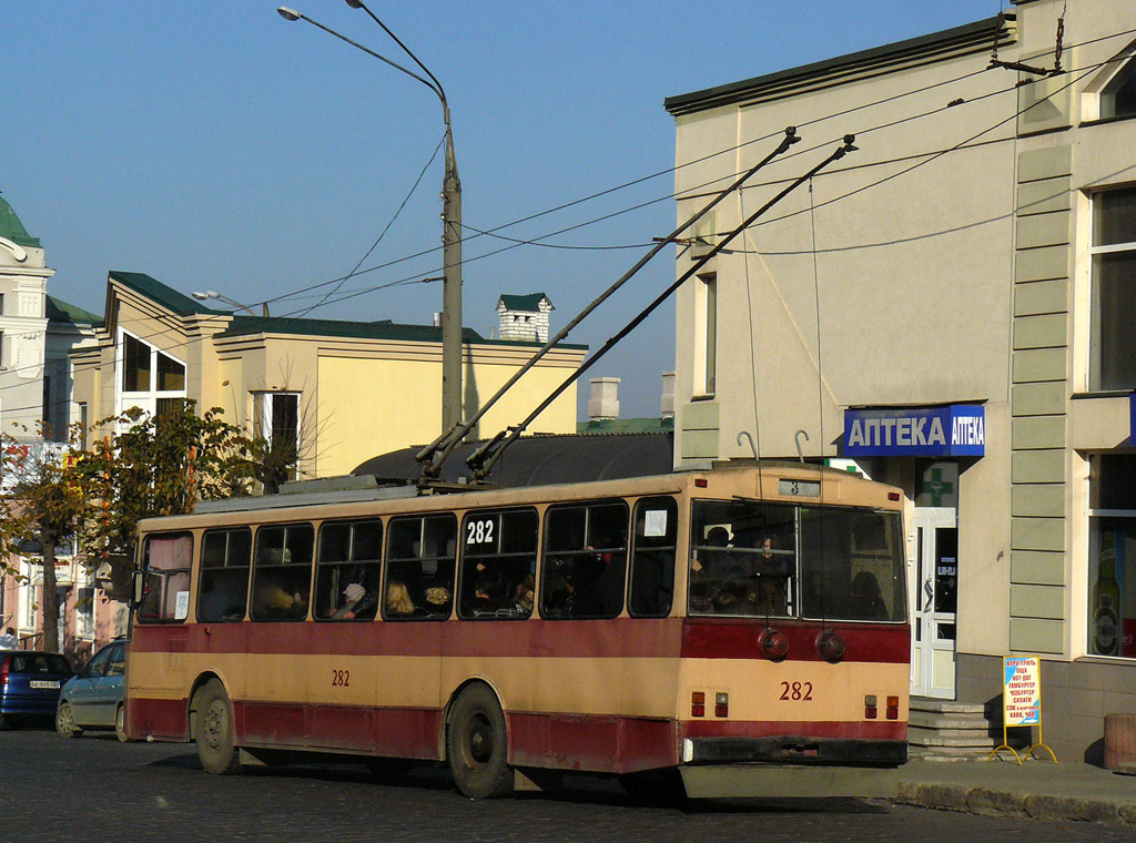 Черновцы, Škoda 14Tr89/6 № 282