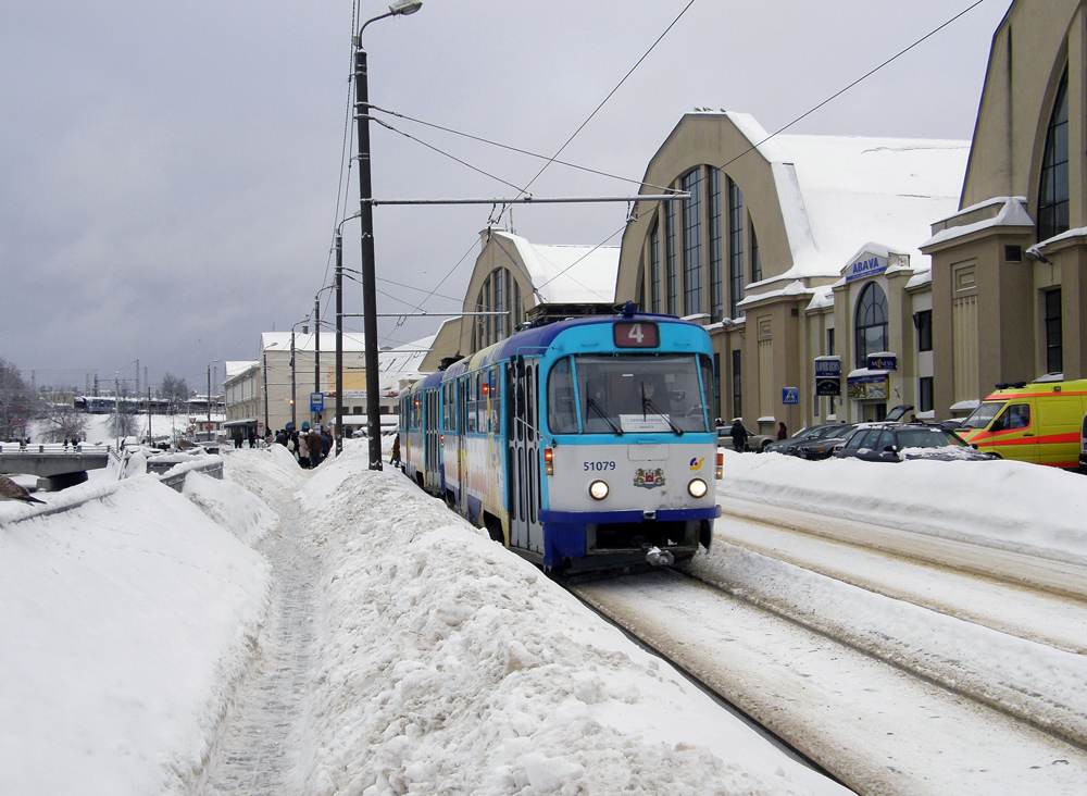 Рига, Tatra T3A № 51079 Рига, Tatra T3A № 51079