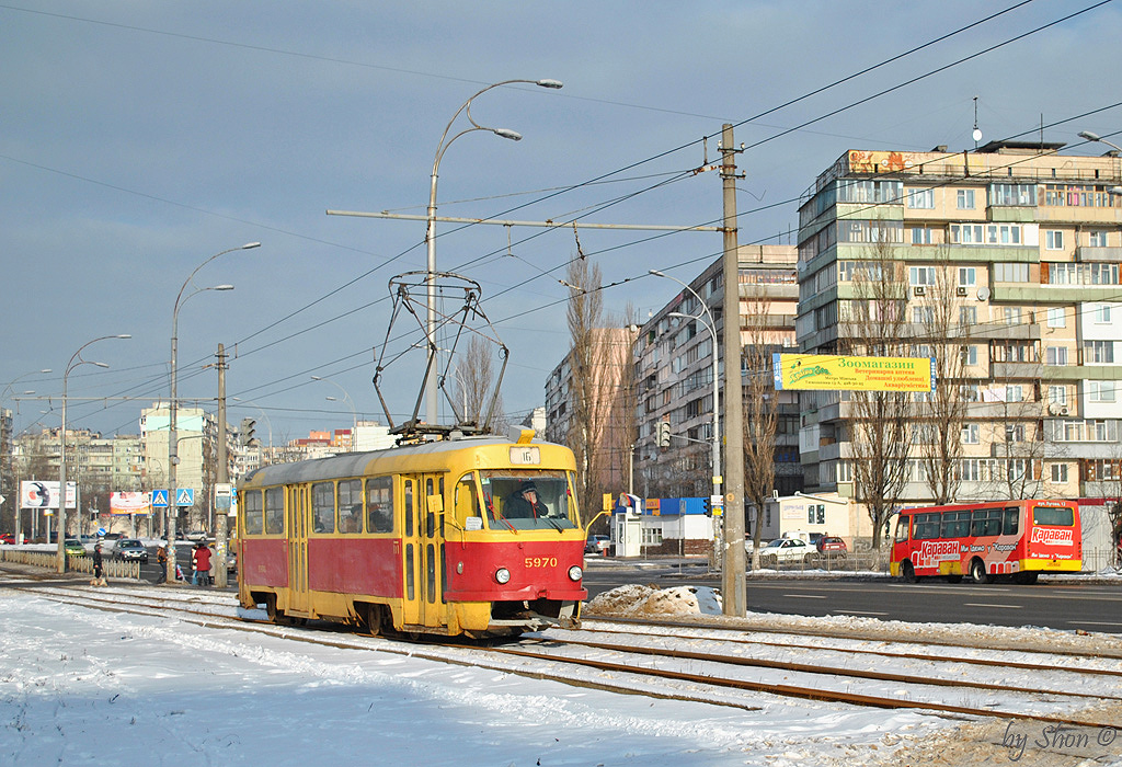 Киев, Tatra T3SU № 5970