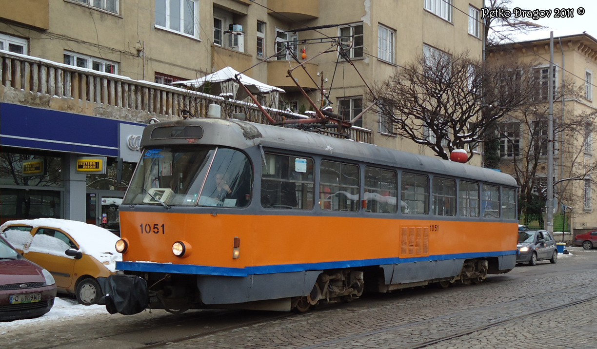 София, Tatra T4D № 1051
