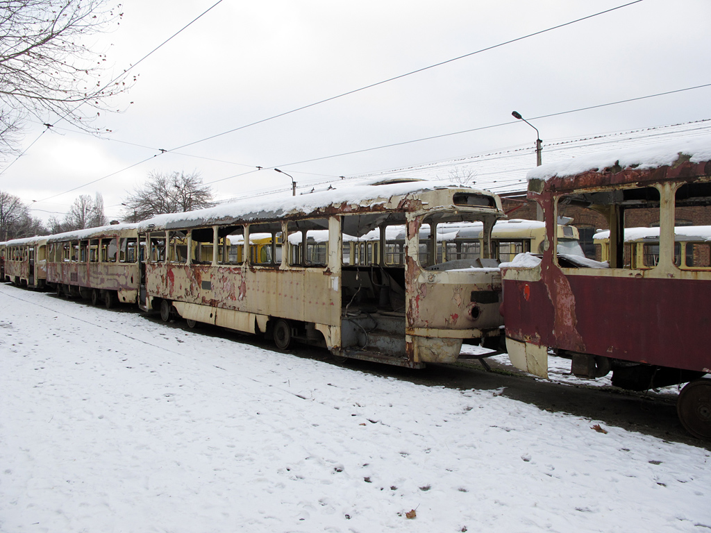 Одесса, Tatra T3SU (двухдверная) № 1042; Одесса — Трамвайное депо № 2