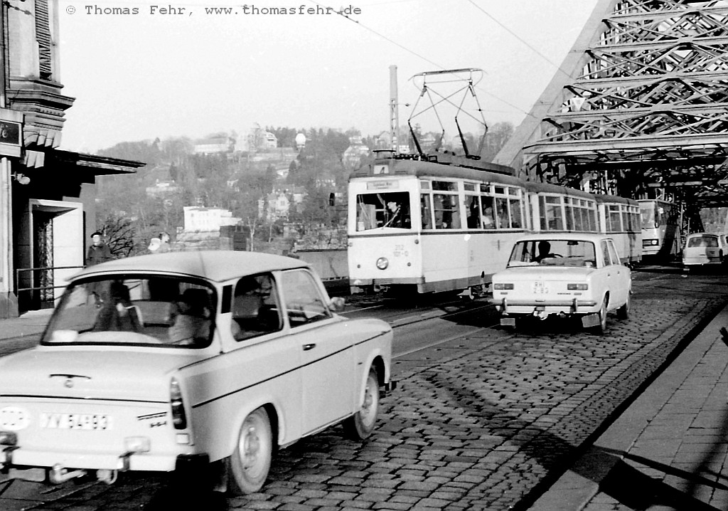 Дрезден, LOWA ET54 № 212 101 II; Дрезден — Старые фотографии (трамвай)