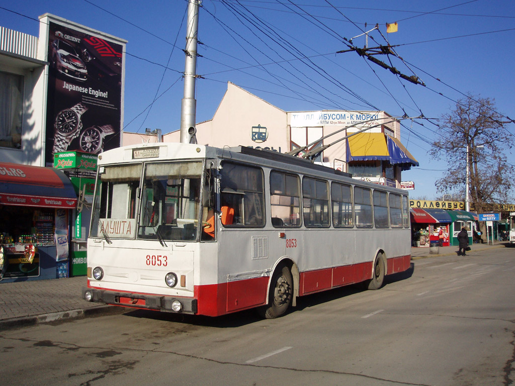Крымский троллейбус, Škoda 14Tr02/6 № 8053
