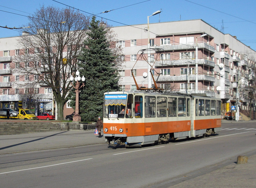 Калининград, Tatra KT4SU № 415