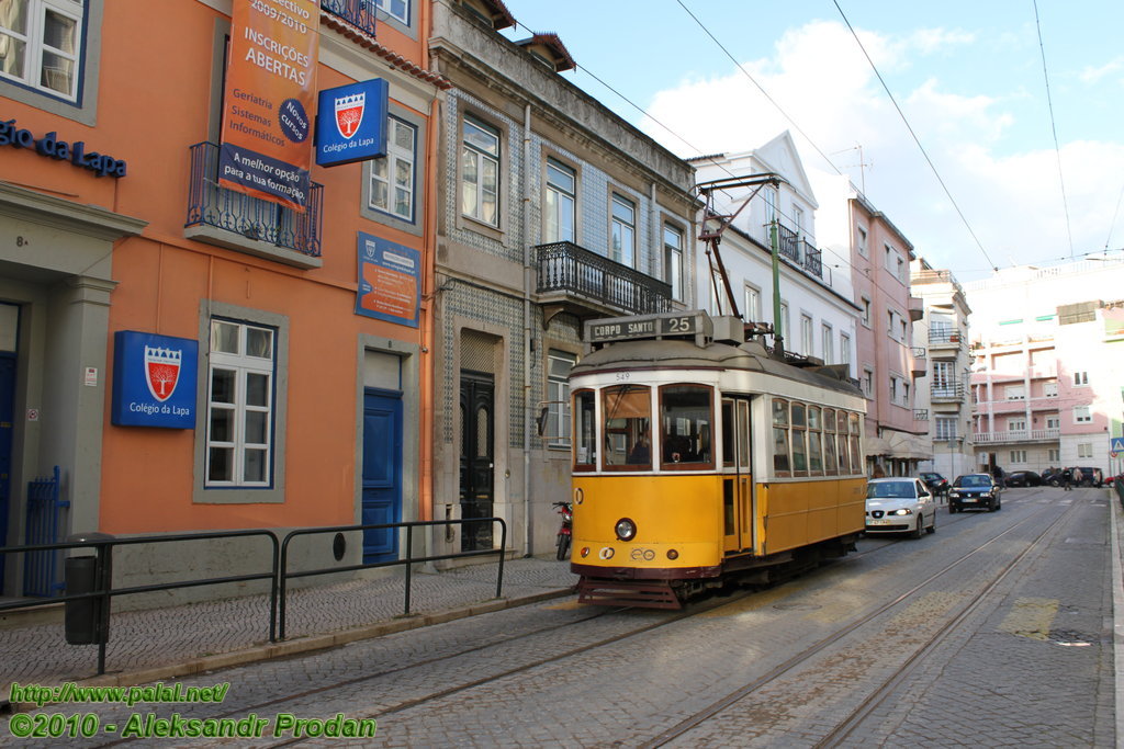 Лиссабон, Carris 2-axle motorcar (Remodelado) № 549