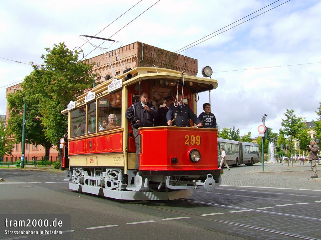 Мариацелль, Ringhoffer Type D № 299; Потсдам — 100 лет электрическому трамваю в Потсдаме 02/09/2007