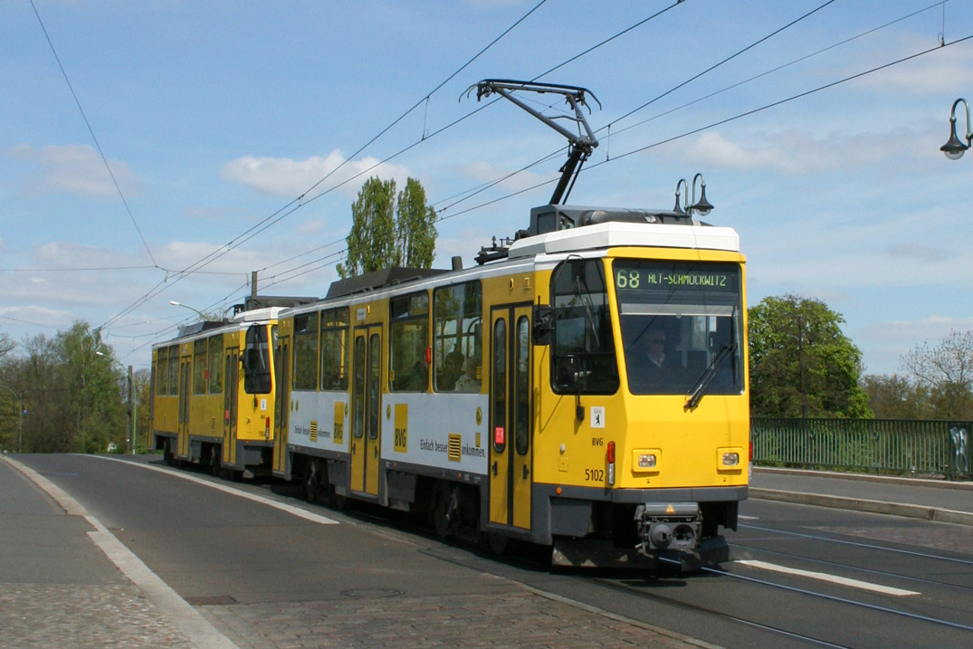 Берлин, Tatra T6A2M № 5102