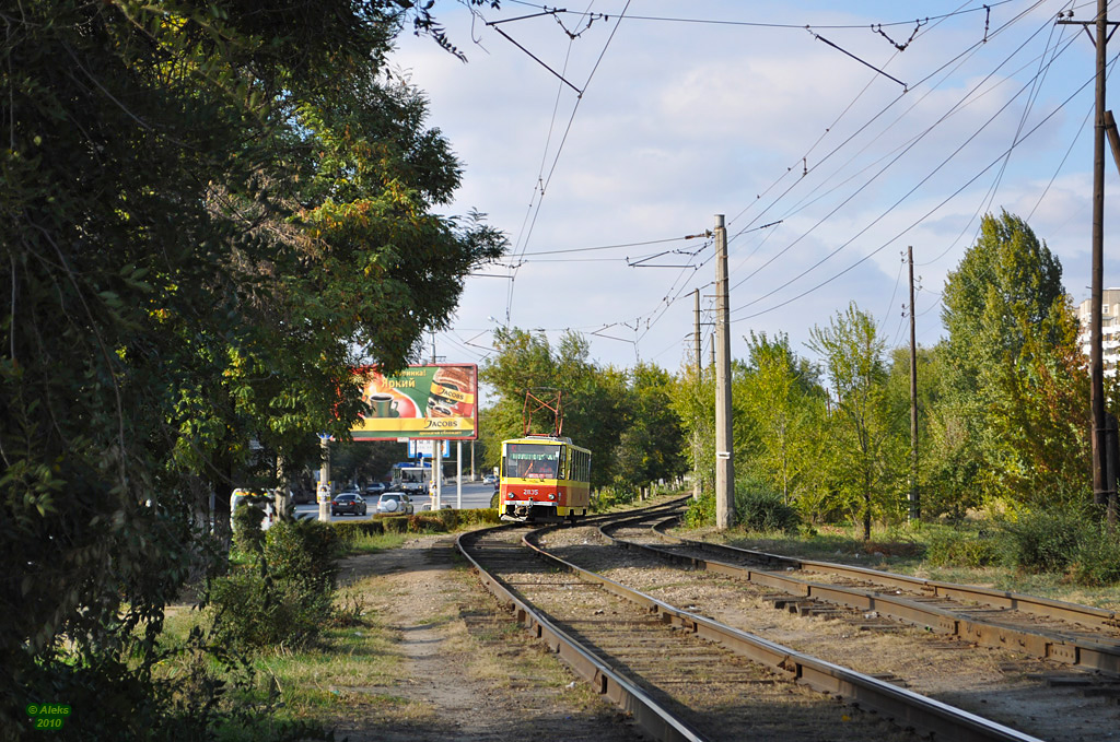 Волгоград, Tatra T6B5SU № 2835; Волгоград — Трамвайные линии: [2] Второе депо — Дзержинский район