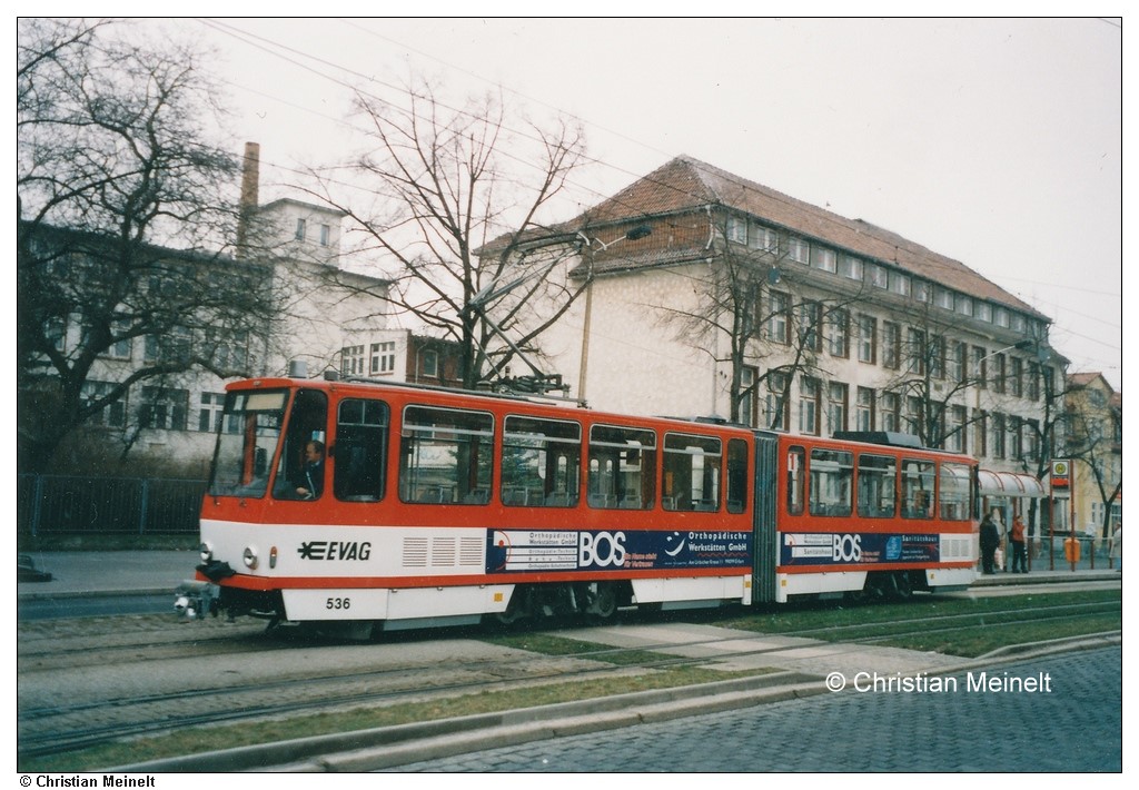 Эрфурт, Tatra KT4D № 536