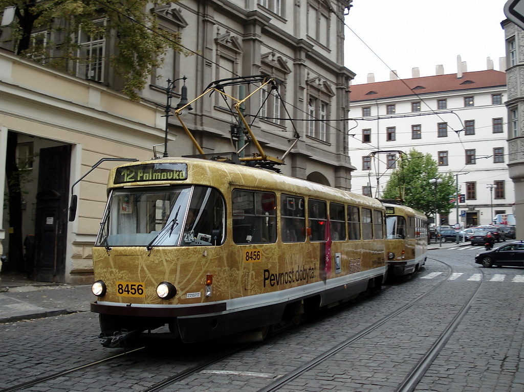 Прага, Tatra T3R.P № 8456