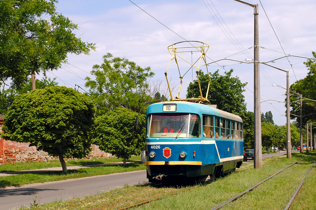 Одесса, Tatra T3R.P № 4026