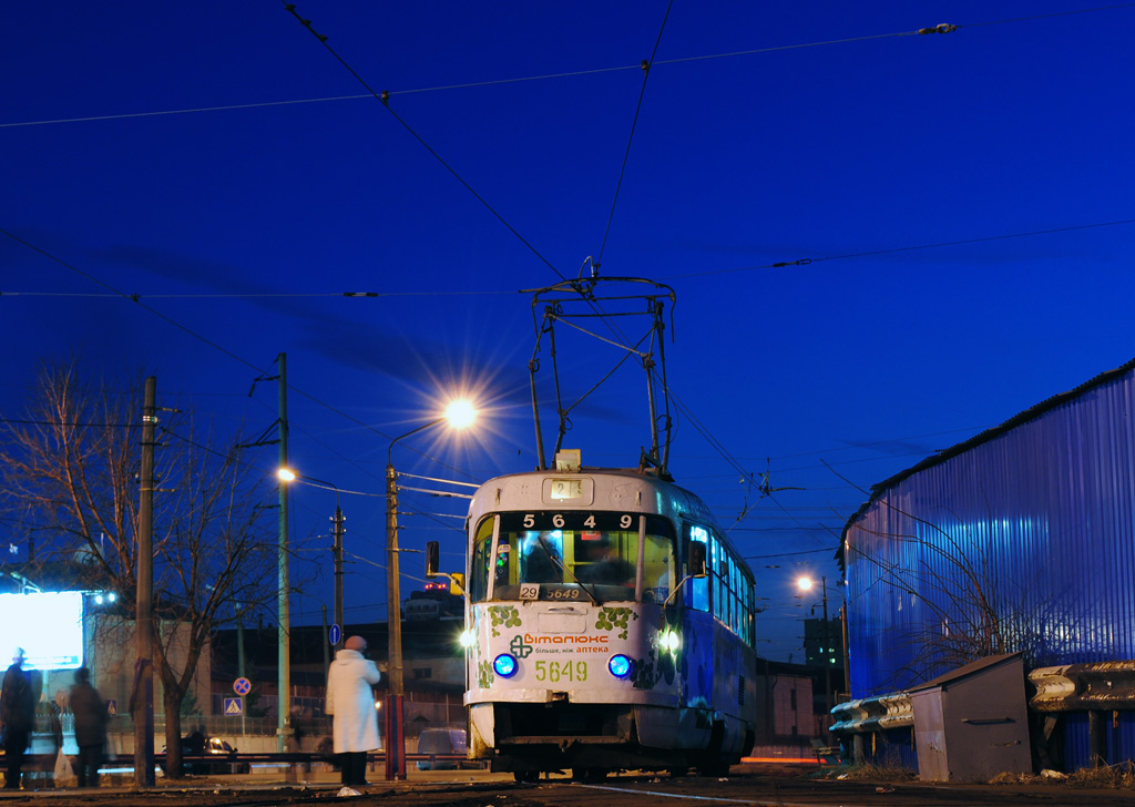 Киев, Tatra T3SU № 5649 Киев, Tatra T3SU № 5649