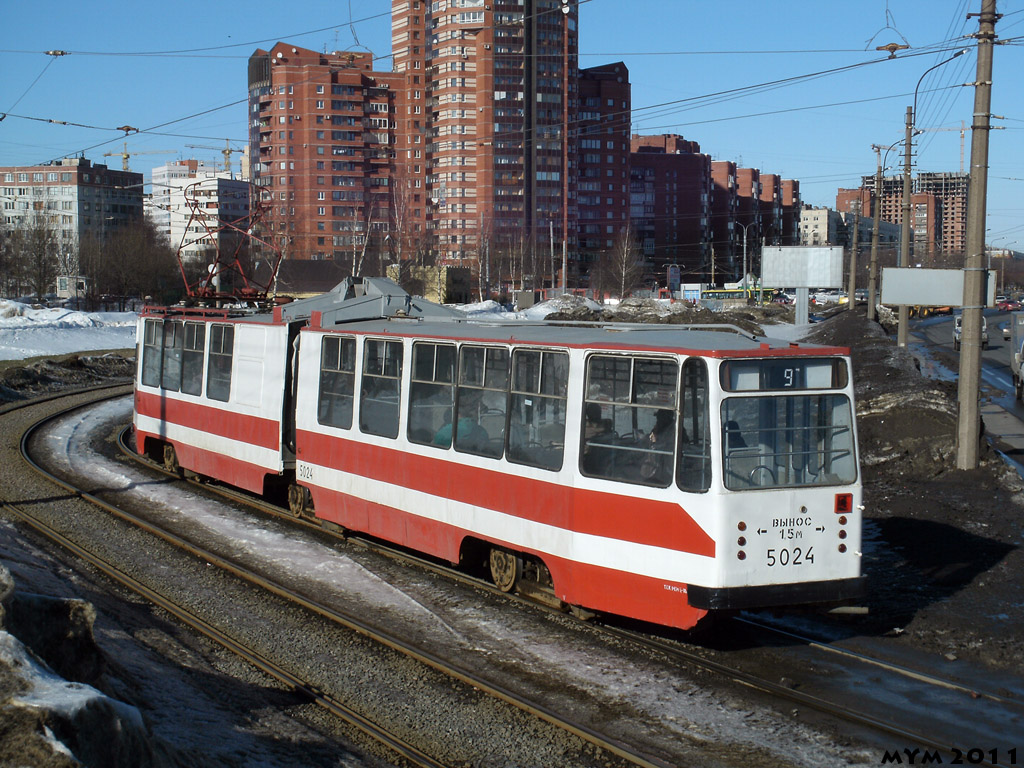 Санкт-Петербург, ЛВС-86К № 5024 Санкт-Петербург, ЛВС-86К № 5024