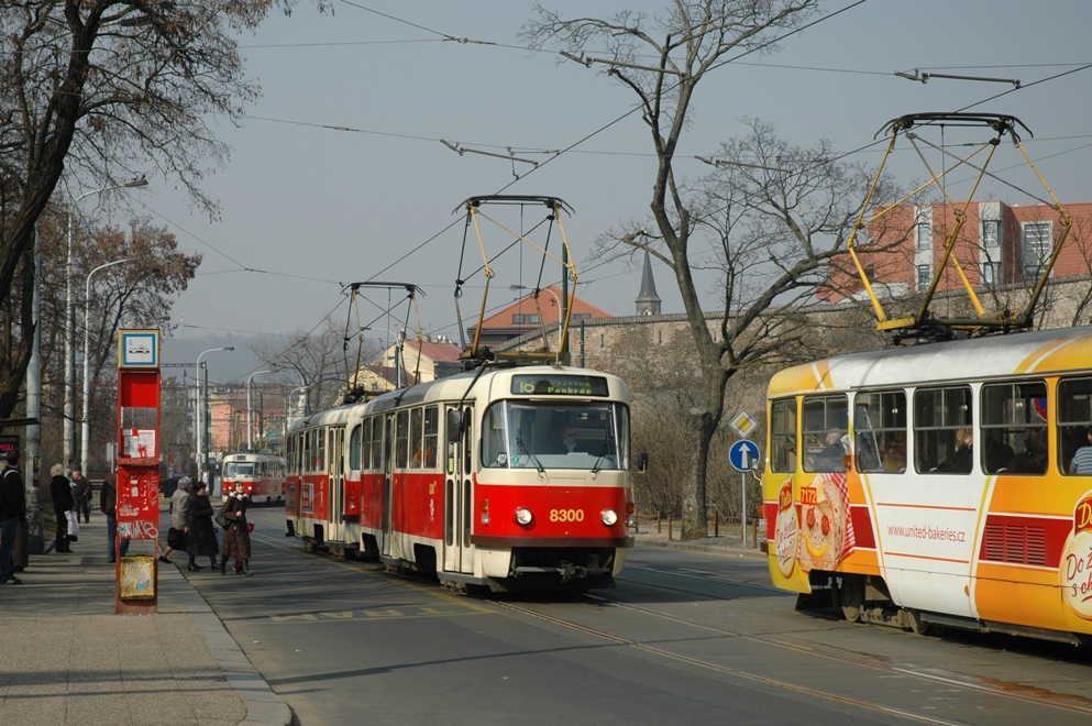 Прага, Tatra T3R.P № 8300