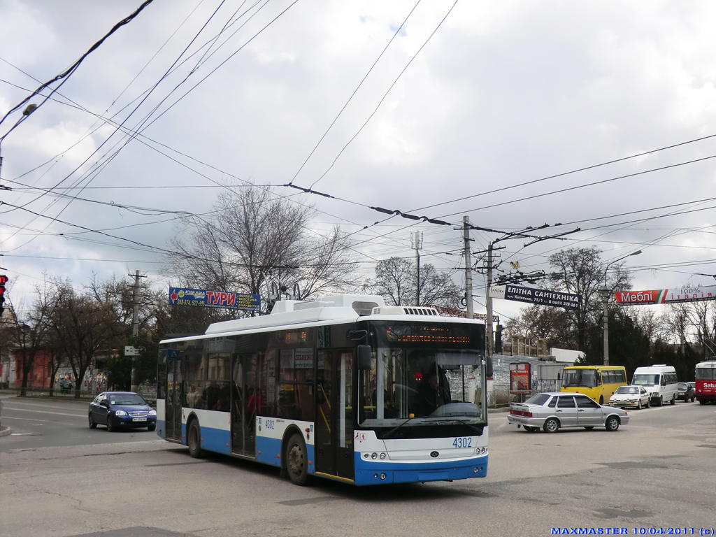 Крымский троллейбус, Богдан Т70110 № 4302