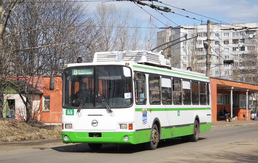 Ярославль, ЛиАЗ-5280 № 55