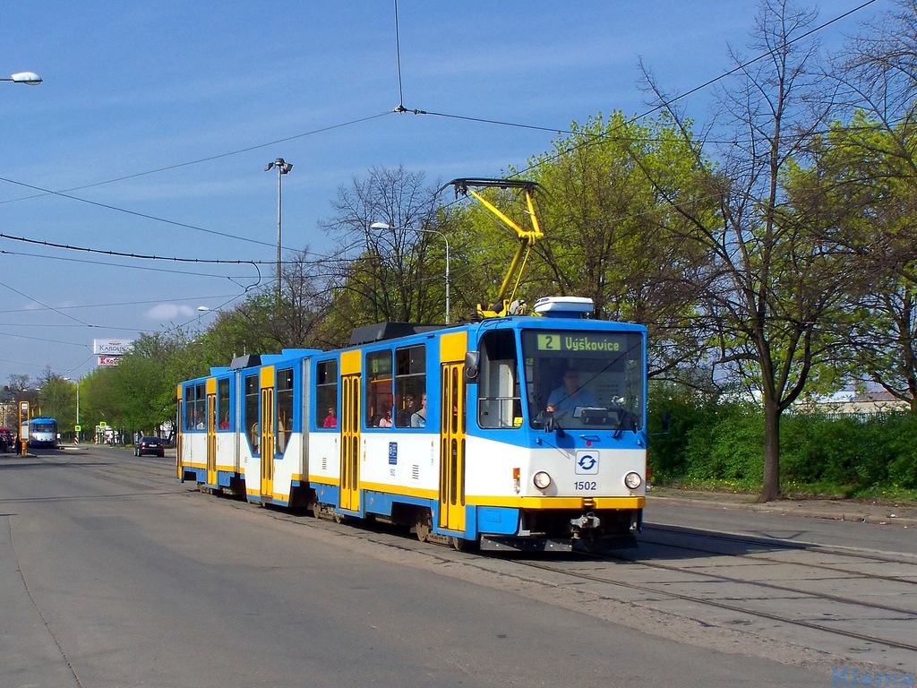 Острава, Tatra KT8D5R.N1 № 1502 Острава, Tatra KT8D5R.N1 № 1502