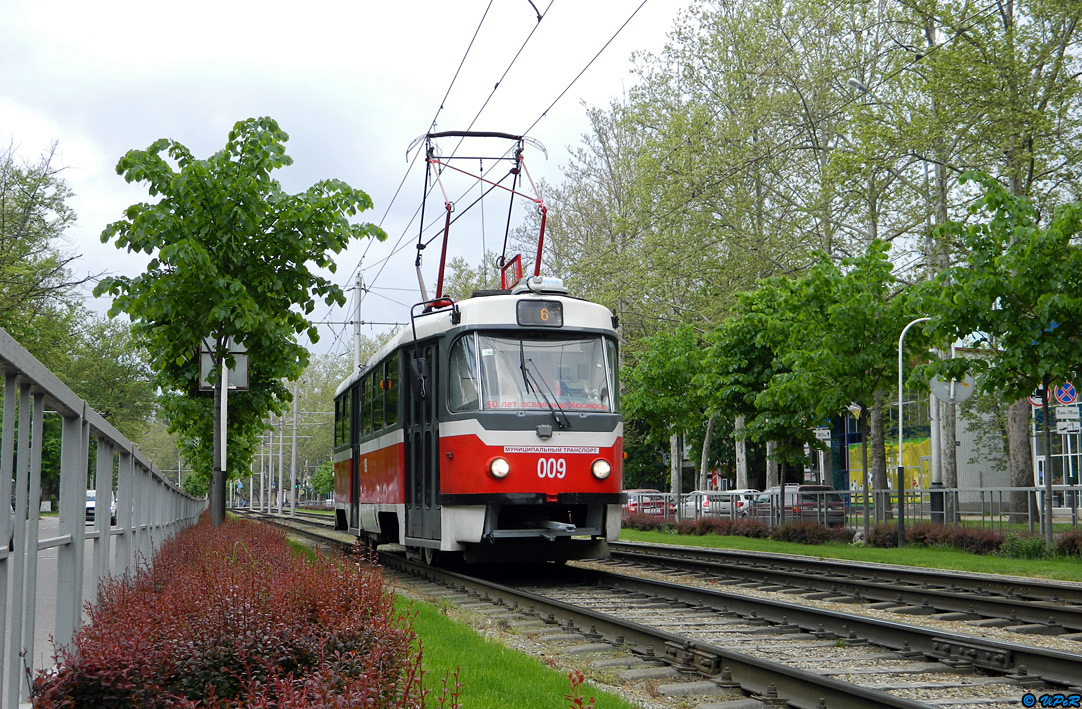 Краснодар, Tatra T3SU КВР ТРЗ № 009