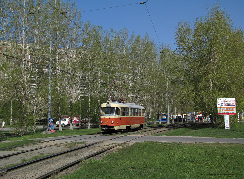 Екатеринбург, Tatra T3SU № 621