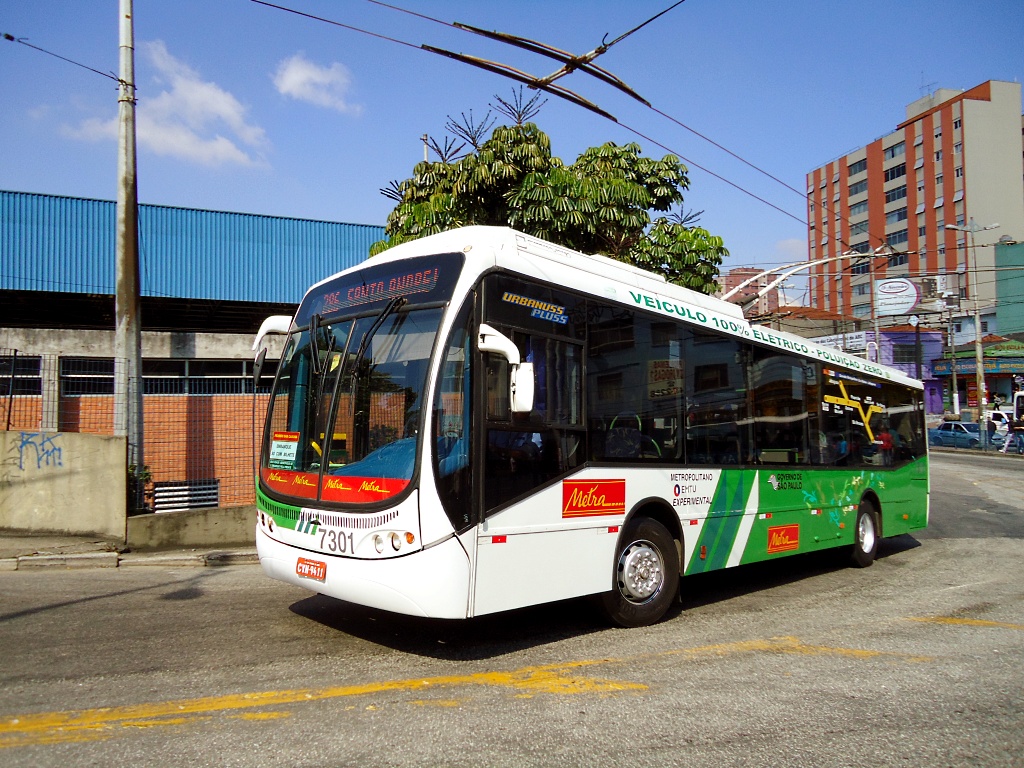 Сан-Паулу, Busscar Urbanuss Pluss LF № 7301