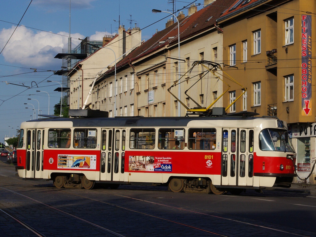 Прага, Tatra T3M № 8101