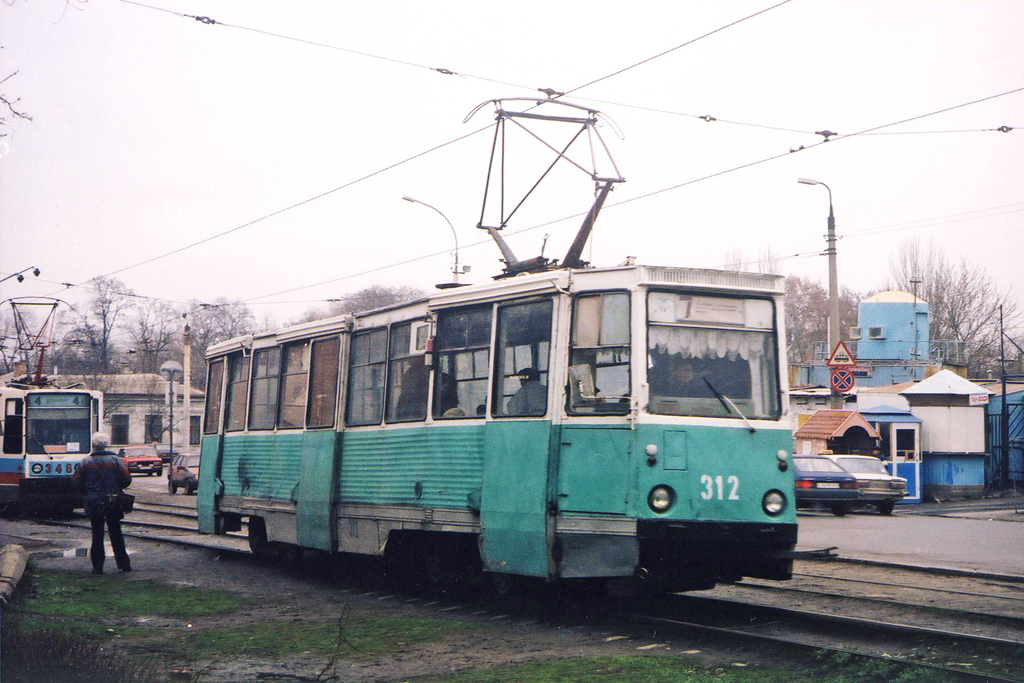 Таганрог, 71-605 (КТМ-5М3) № 312; Таганрог — Старые фотографии