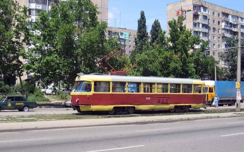 Одесса, Tatra T3SU № 5019