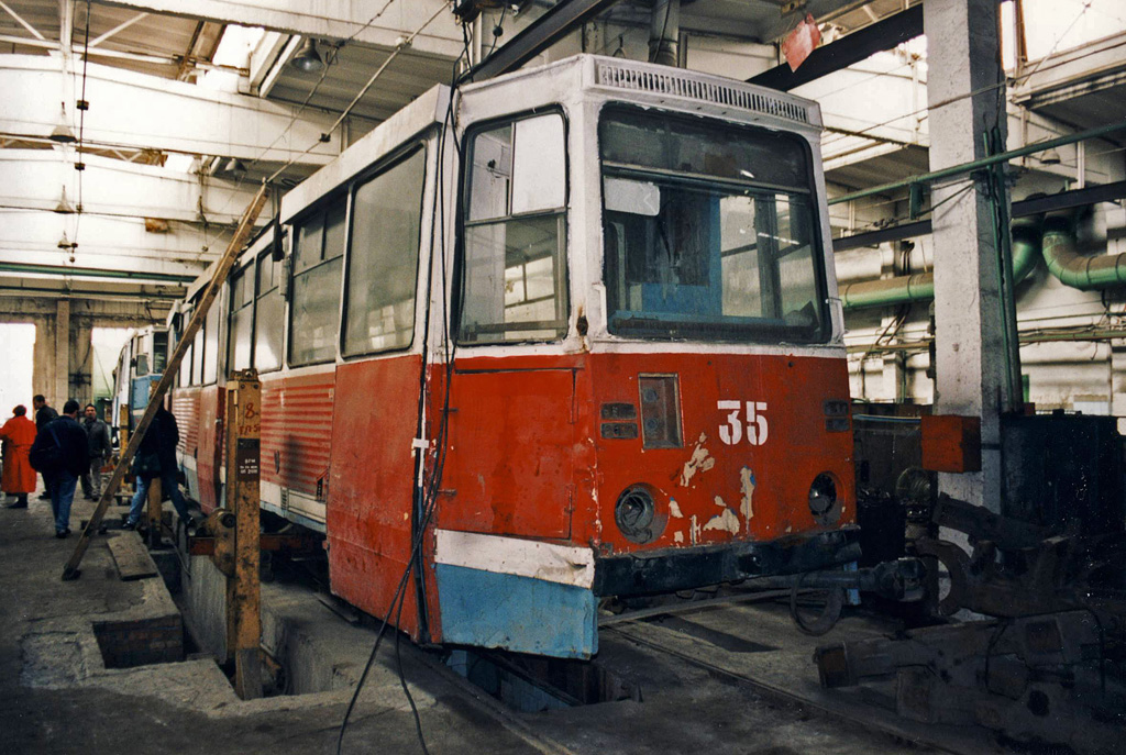 Шахты, 71-605 (КТМ-5М3) № 35; Шахты — "Закат" Шахтинского трамвая (2000 — 2001 гг.)