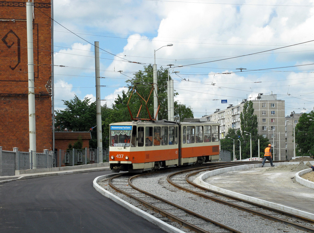 Калининград, Tatra KT4SU № 437