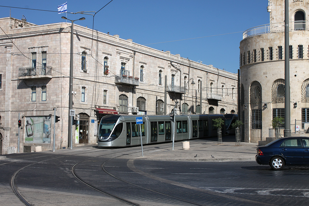 Иерусалим, Alstom Citadis 302 № 17