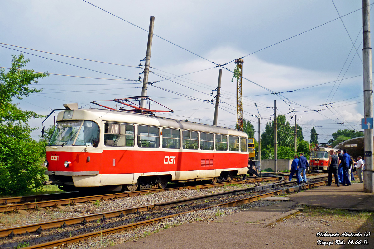 Кривой Рог, Tatra T3R.P № 031