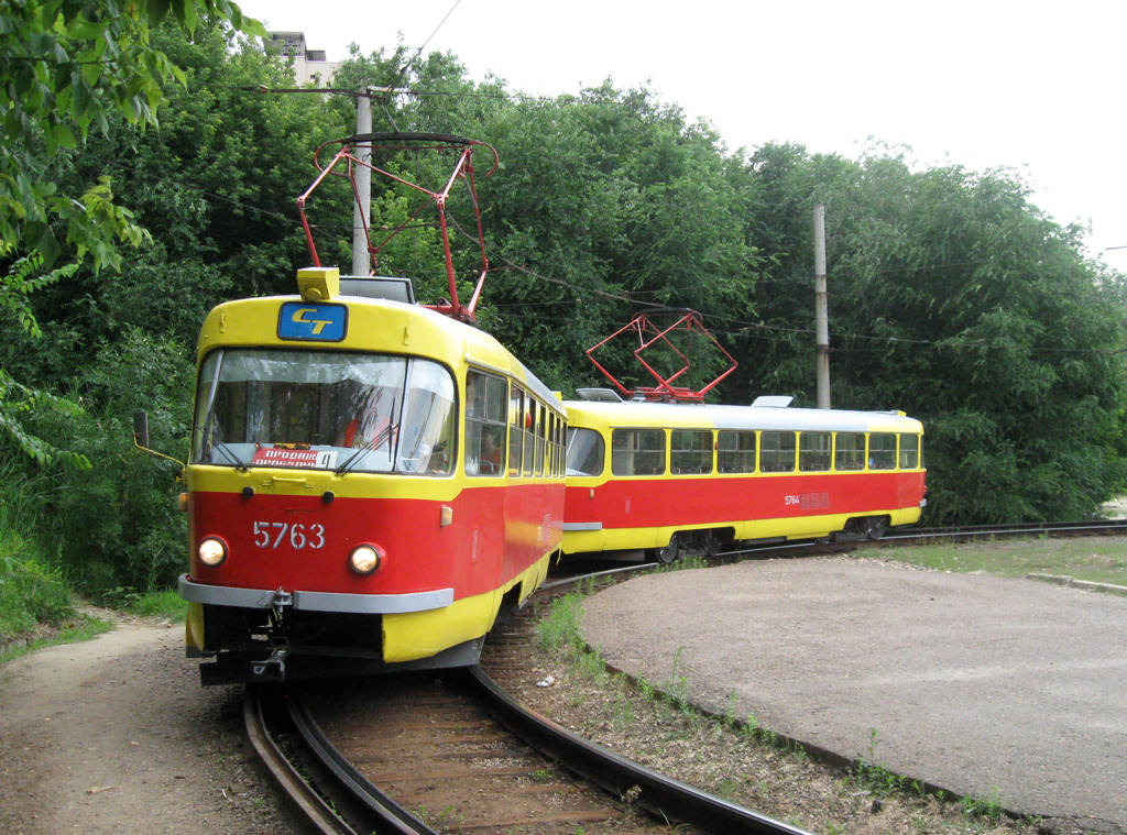 Волгоград, Tatra T3SU № 5763; Волгоград, Tatra T3SU № 5764