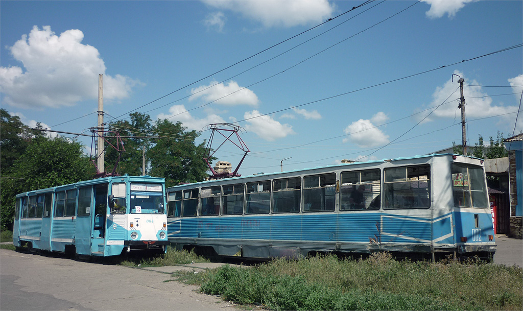 Константиновка, 71-605А № 004; Константиновка, 71-605 (КТМ-5М3) № 002