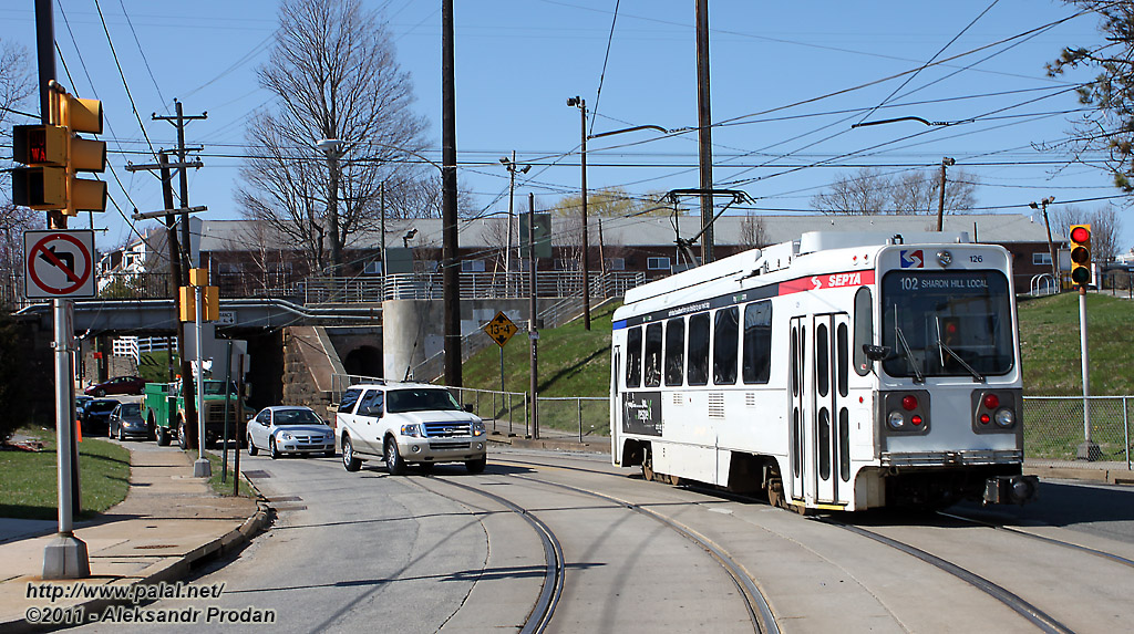 Филадельфия, Kawasaki Suburban LRV № 126