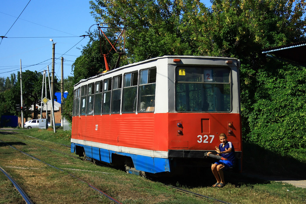 Таганрог, 71-605 (КТМ-5М3) № 327; Таганрог — Разные фотографии