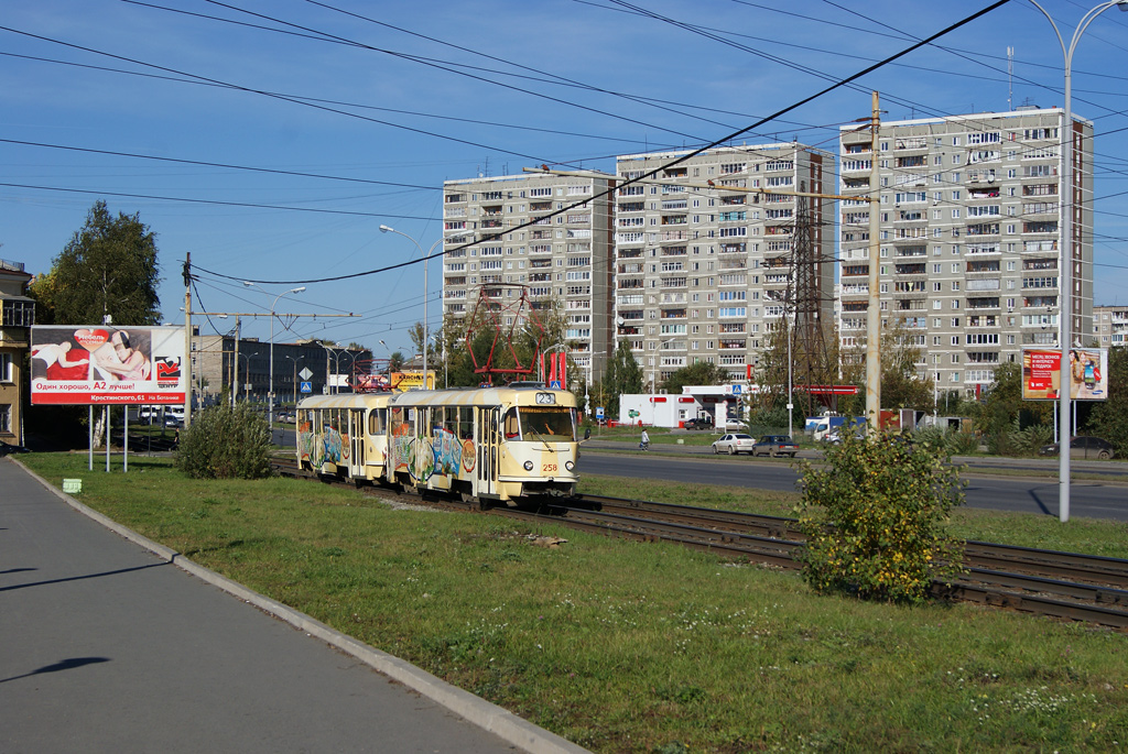 Екатеринбург, Tatra T3SU № 258