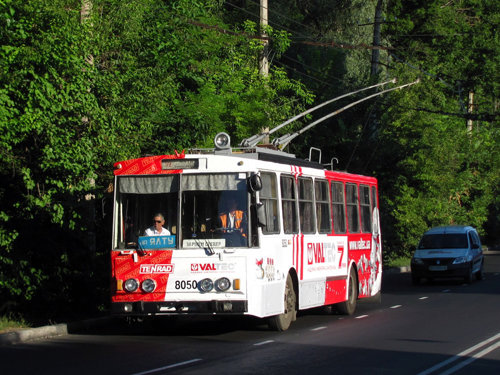 Крымский троллейбус, Škoda 14Tr02/6 № 8050