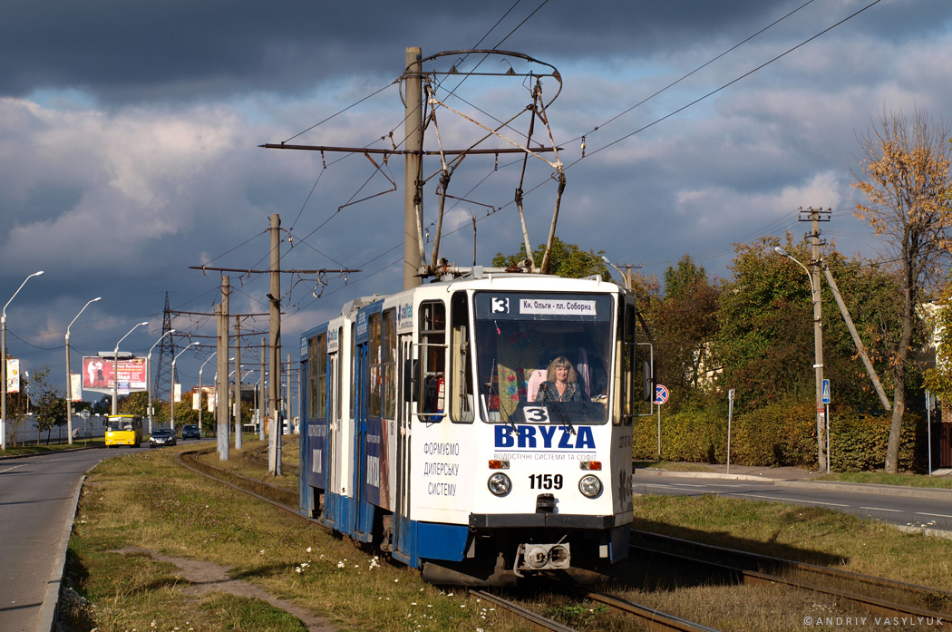 Львов, Tatra KT4SU № 1159