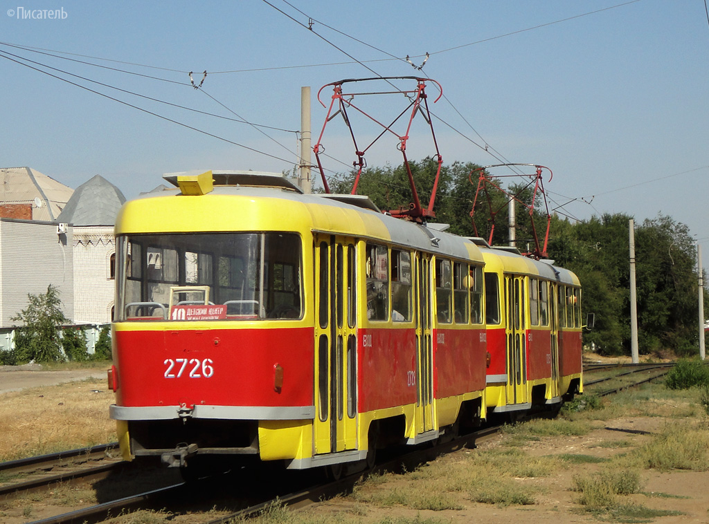 Волгоград, Tatra T3SU № 2725; Волгоград, Tatra T3SU № 2726