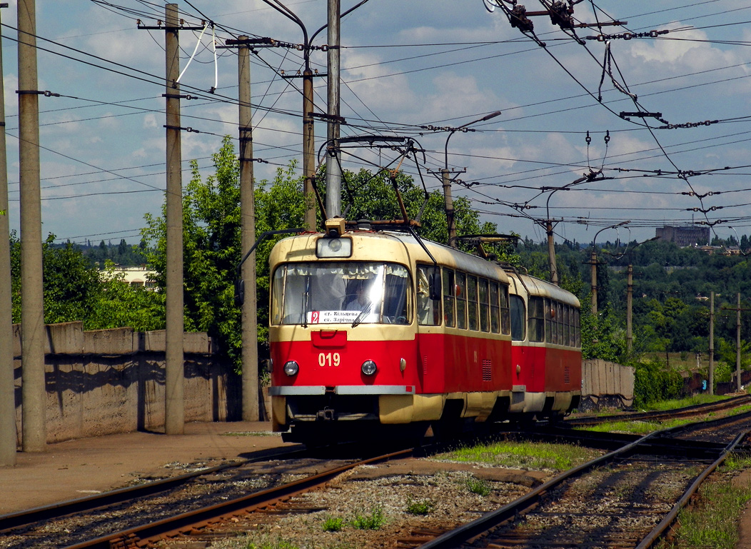Кривой Рог, Tatra T3R.P № 019