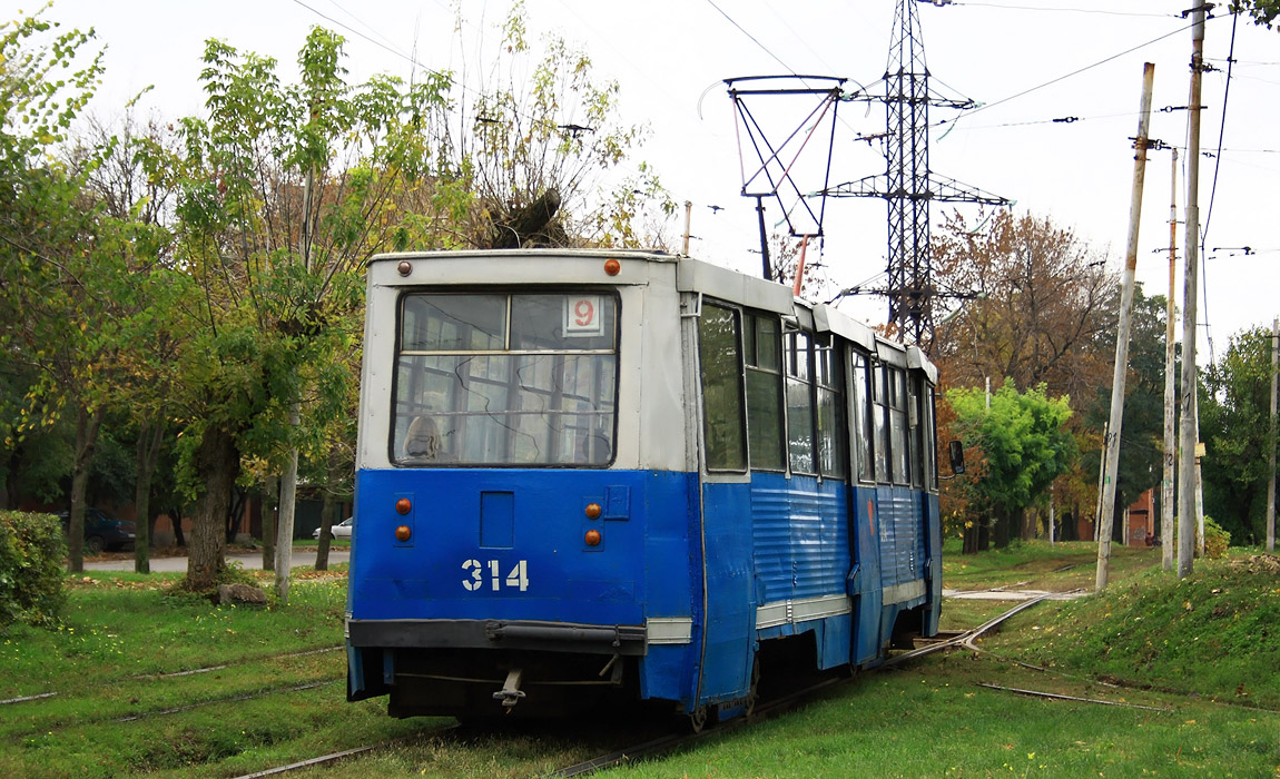 Таганрог, 71-605 (КТМ-5М3) № 314