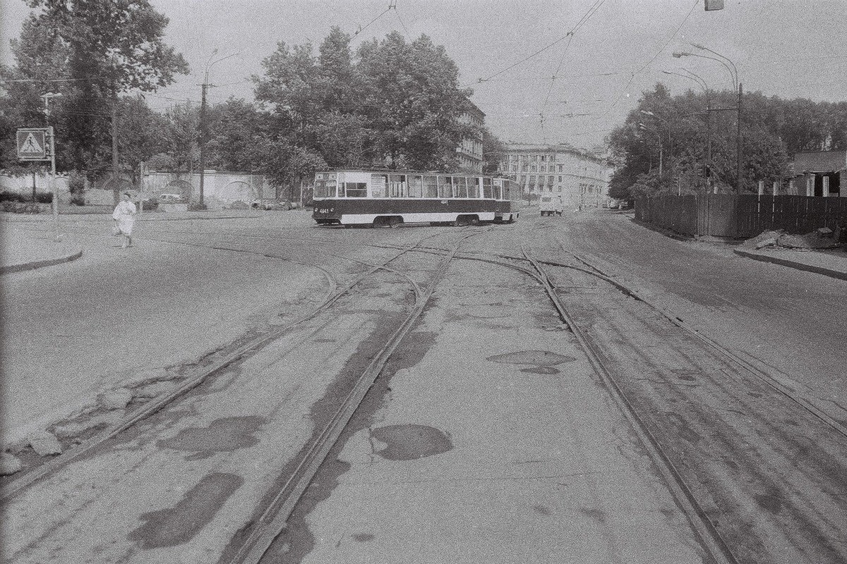 Санкт-Петербург, ЛМ-68М № 4641; Санкт-Петербург — Трамвайные линии и инфраструктура