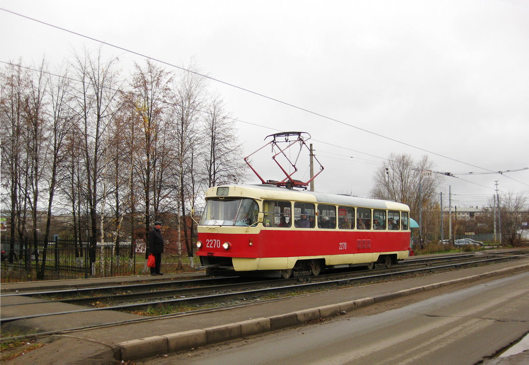 Ижевск, Tatra T3SU (двухдверная) № 2270
