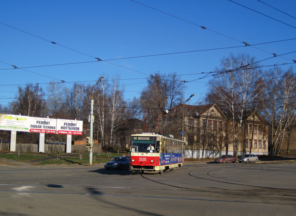Ижевск, Tatra T6B5SU № 2035