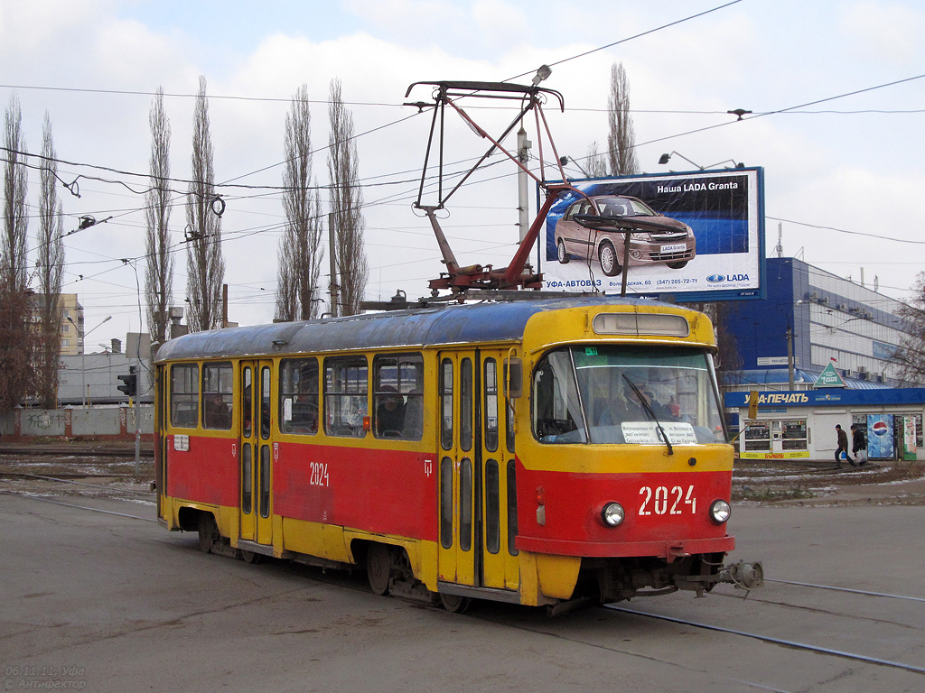 Уфа, Tatra T3D № 2024