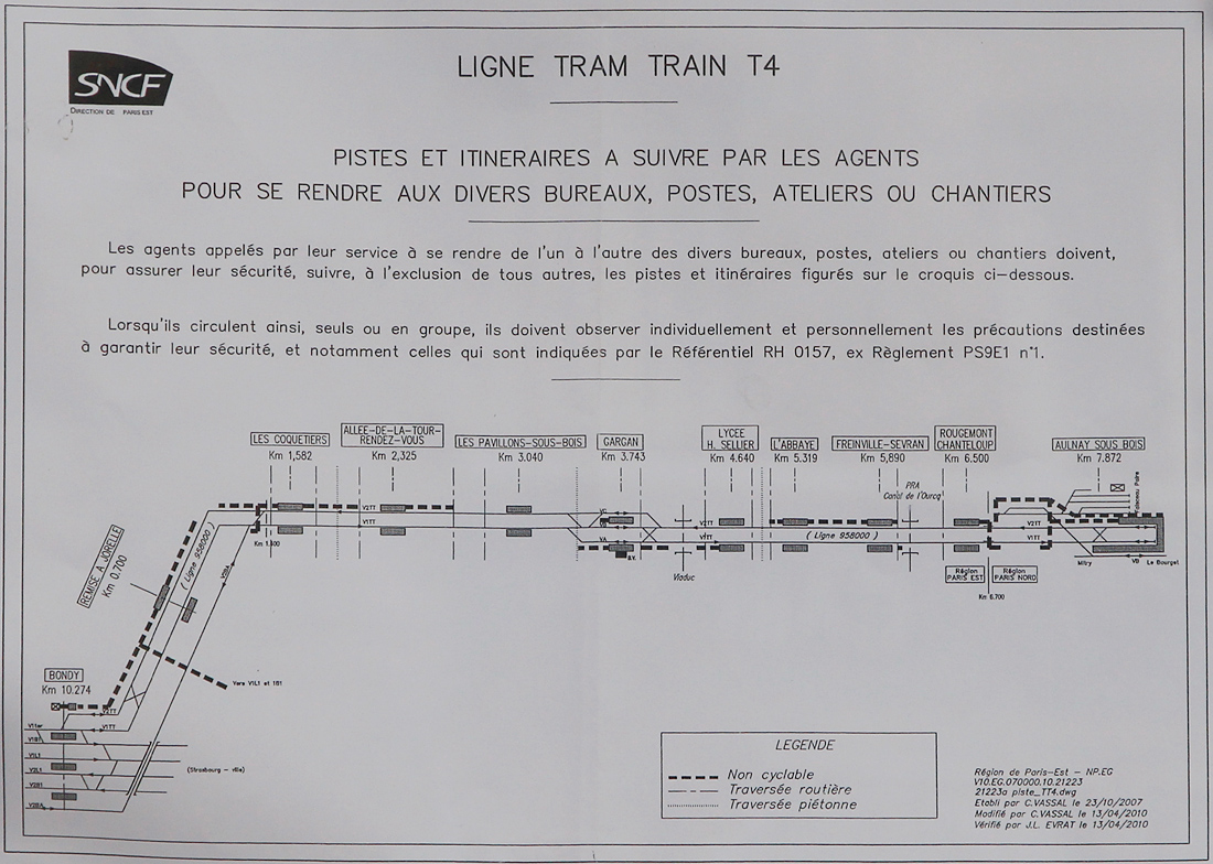 Большой Париж -  Версаль -  Ивелин — Схемы (tram); Большой Париж -  Версаль -  Ивелин — Трамвайная линия Т4