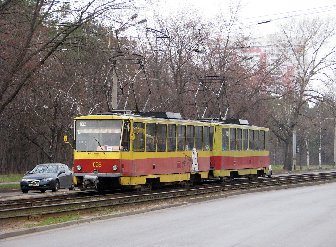 Киев, Tatra T6B5SU № 038