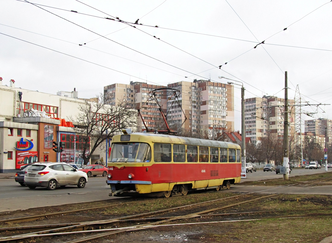 Одесса, Tatra T3SU № 4046