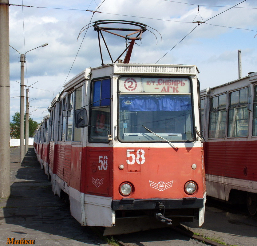 Ачинск, 71-605 (КТМ-5М3) № 58