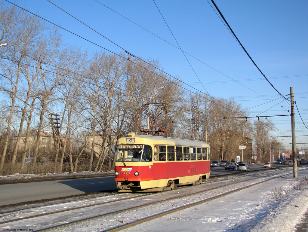 Екатеринбург, Tatra T3SU № 557